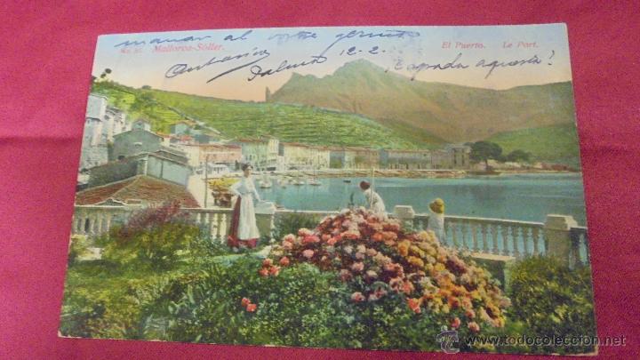 Postales: TARJETA POSTAL. MALLORCA. S&Oacute;LLER. EL PUERTO. - Foto 1