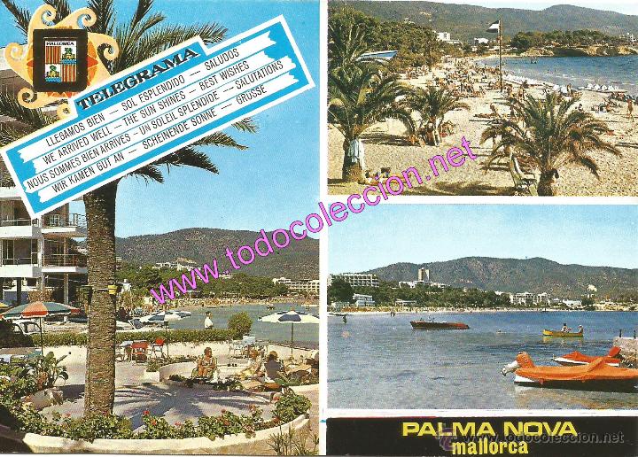 Postales: MALLORCA - PALMA NOVA (POSTAL DE 1970) - Foto 1