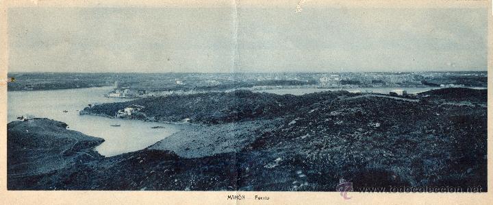 Postales: mahon. puerto. postal doble. roisin - Foto 1