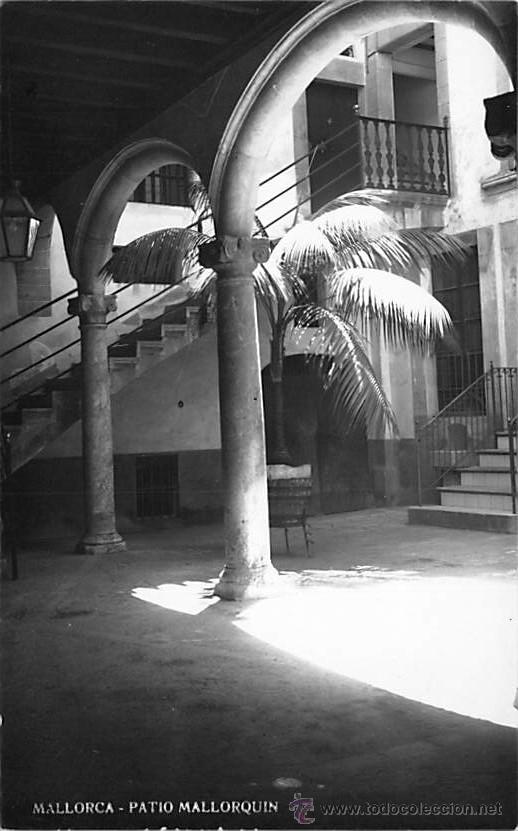 Postales: MALLORCA.- PATIO MALLORQUIN - Foto 1