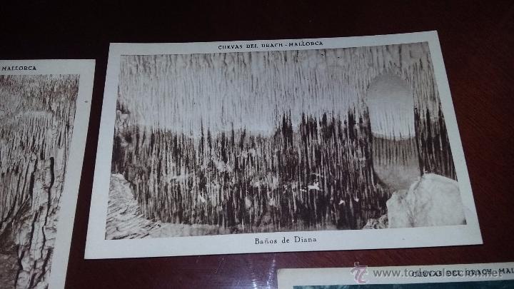 Postales: SEIS POSTALES DE CUEVAS DEL DRACH - MALLORCA - - Foto 2