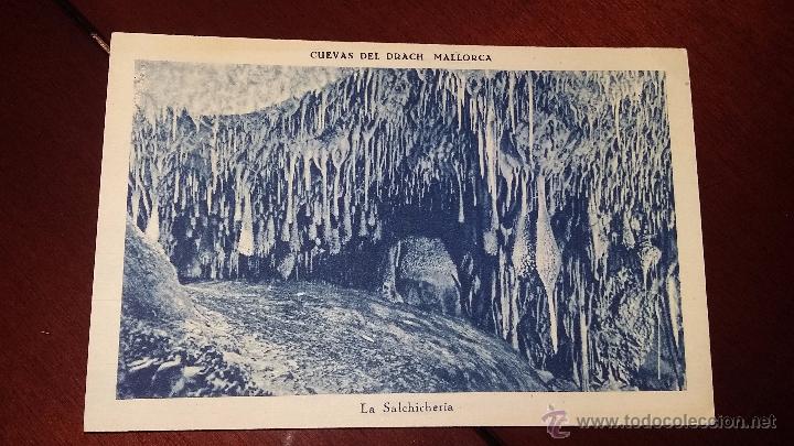 Postales: SEIS POSTALES DE CUEVAS DEL DRACH - MALLORCA - - Foto 4
