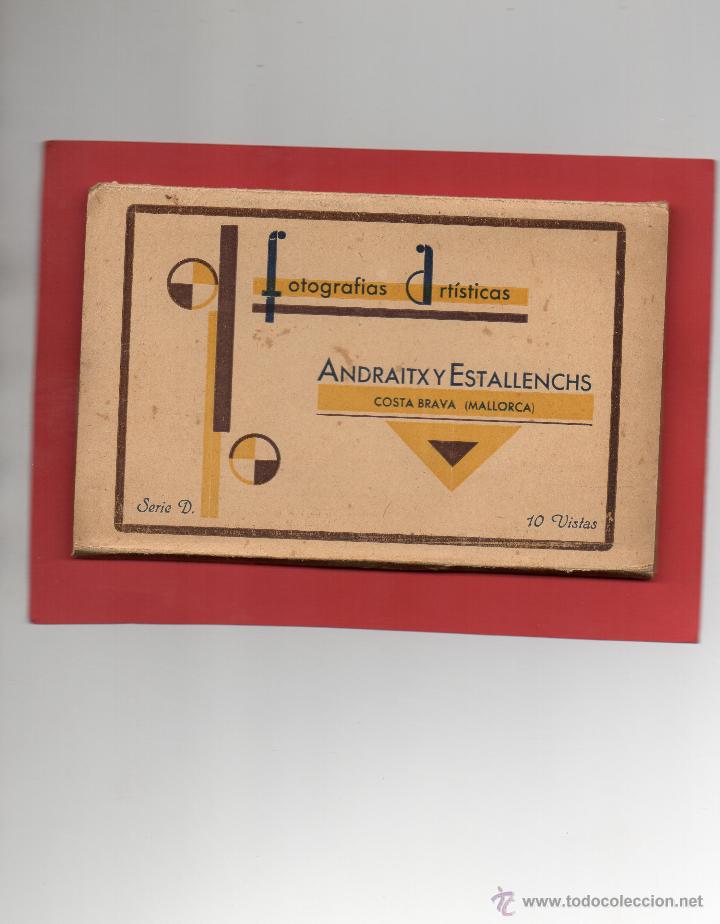 Postais: andraitx y stallenchs. album con 10 postales