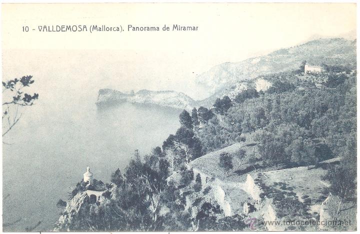 Postales: VALLDEMOSA MALLORCA PANORAMA DE MIRAMAR