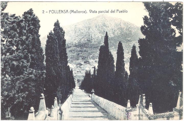 Postales: POLLENSA MALLORCA VISTA PARCIAL DEL PUEBLO