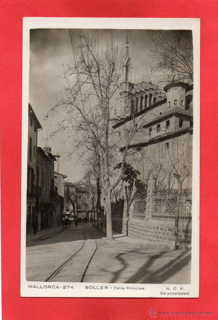 Postales: soller. 274 calle principe. ncp
