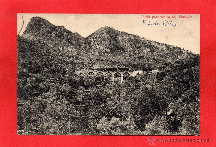 Postales: soller. viaducto ferrocarril. a.m. - Foto 1