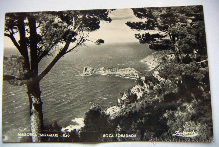 Postales: POSTAL DE MALLORCA. ROCA FORADADA. ZERKOWITZ n&ordm; 549 - Foto 1