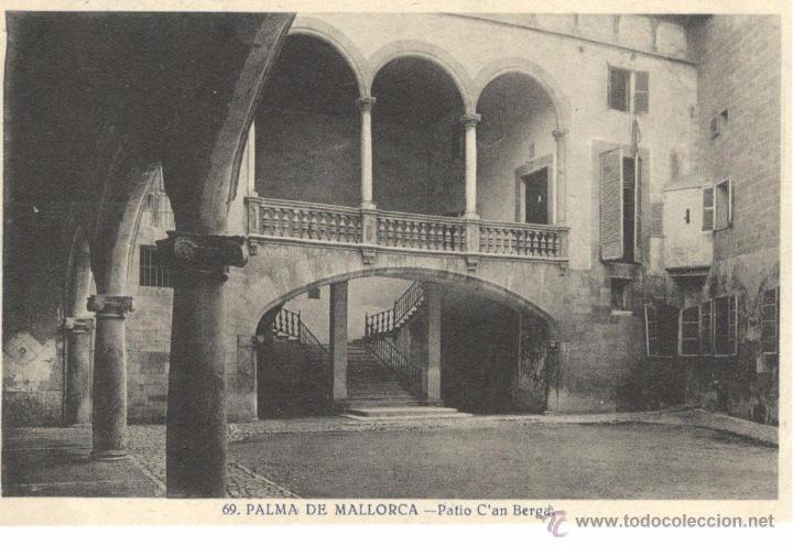 Postales: POSTAL DE PALMA DE MALLORCA - PATIO C'AN BERGA