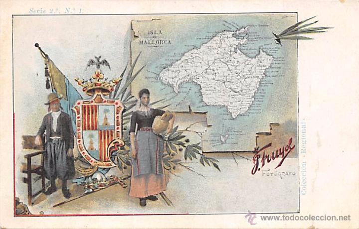 Cartoline: ISLA DE MALLORCA- COLECCION REGIONAL SERIE 2&ordf; N&ordm; 1