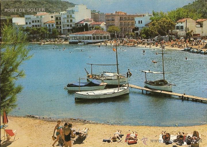 Postales: POSTAL, MALLORCA, SOLLER, PUERTO, CIRCULADA - Foto 1
