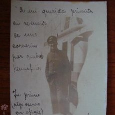 Postales: POSTAL FOTOGRÁFICA CIRCULADA DE PORT SAID A MALLORCA EN 1914. CAPITAN MARINA.