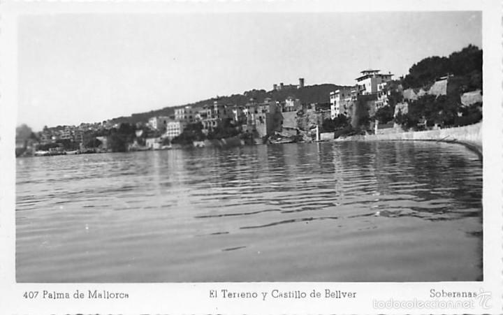 Postales: PALMA DE MALLORCA.- EL TERRENO Y CASTILLO DE BELLVER - Foto 1
