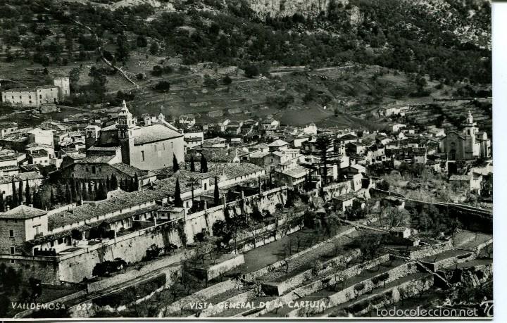 Postales: MALLORCA-VALLDEMOSA-627- VISTA DE LA CARTUJA-