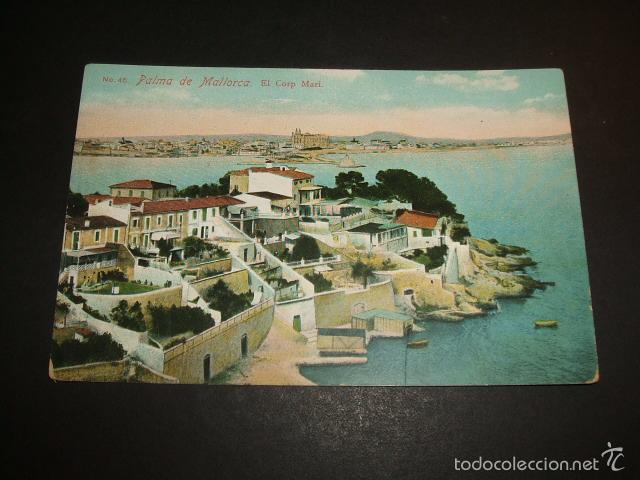 Postales: PALMA DE MALLORCA EL CORP MARI - Foto 1