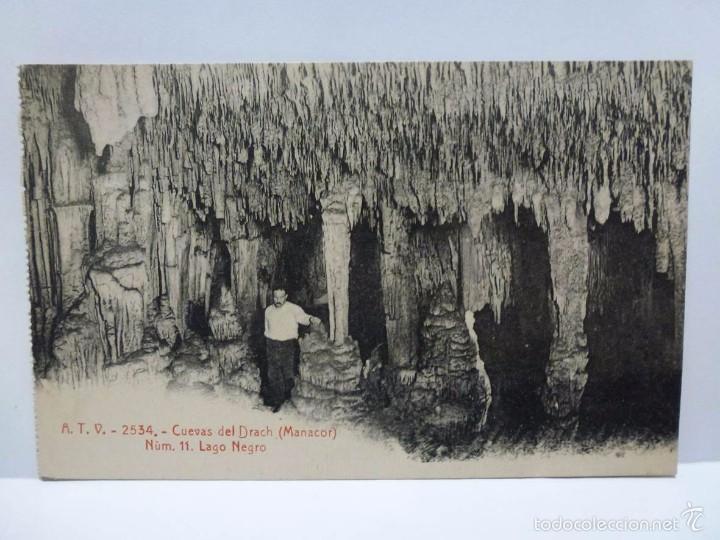 Postales: ANTIGUO POSTAL MALLORCA COVES DEL DRAC - Foto 1