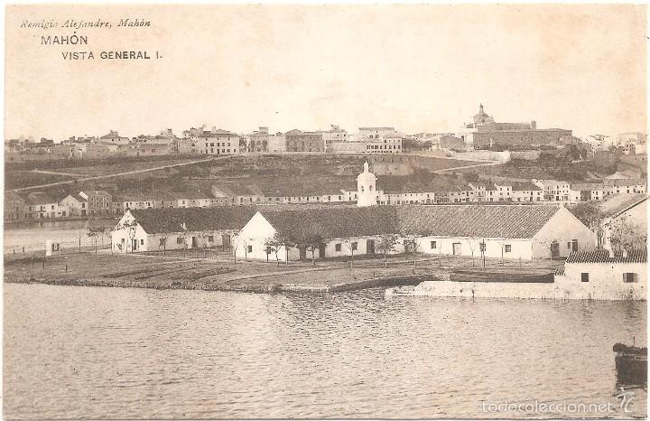Postales: MAH&Oacute;N MENORCA VISTA GENERAL - Foto 1