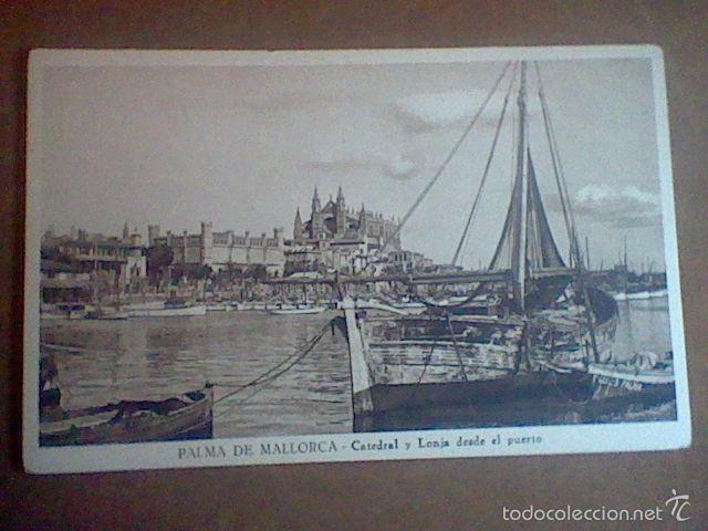 Postkarten: Catedral y lonja desde puerto Palma Mallorca s/n&ordm; s/c s/ed