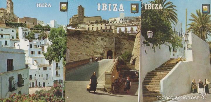 Postales: IBIZA *** LOTE 4 POSTALES SIN CIRCULAR - Foto 1