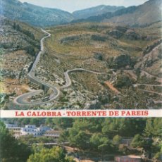 Postales: POSATL LA CALOBRA - TORRENTE DE PAREIS - MALLORCA - EXCLU. TOMAS DE PEDRO 287