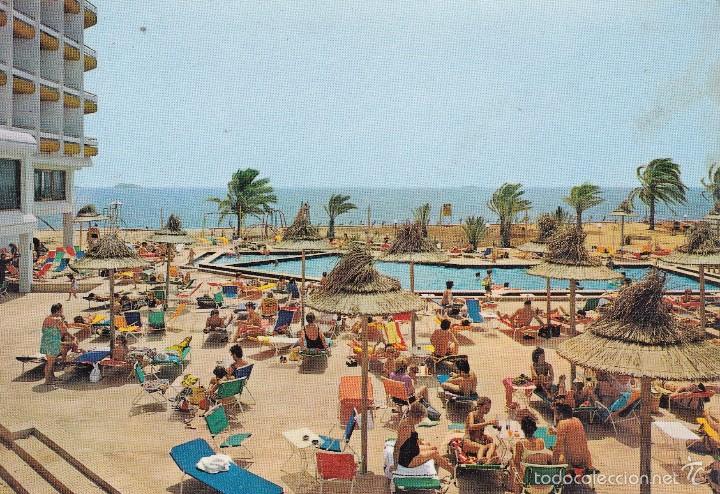 Postales: Playa den Bossa Ibiza (escrita) - Foto 1