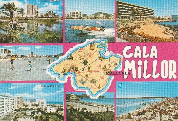Postales: N&ordm; 25562 POSTAL CALA MILLOR MALLORCA - Foto 1