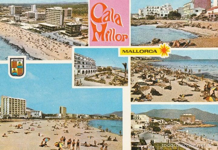 Postales: N&ordm; 25561 POSTAL CALA MILLOR MALLORCA - Foto 1
