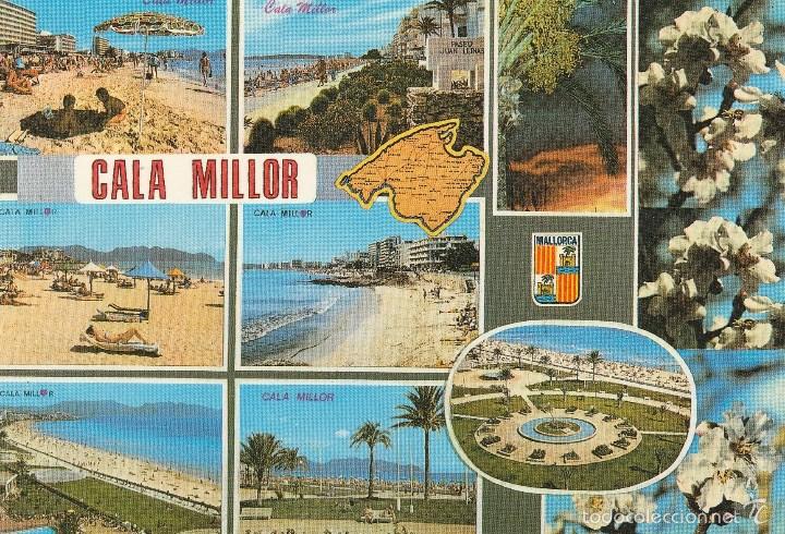 Postales: N&ordm; 25560 POSTAL CALA MILLOR MALLORCA - Foto 1
