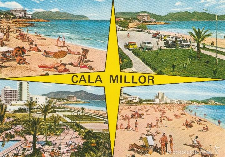 Postales: N&ordm; 25558 POSTAL CALA MILLOR MALLORCA - Foto 1