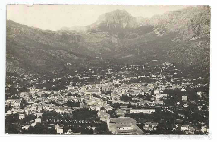 Postkarten: SOLLER .- VISTA GENERAL .- FOTOGRAFICA .- EDITOR ??