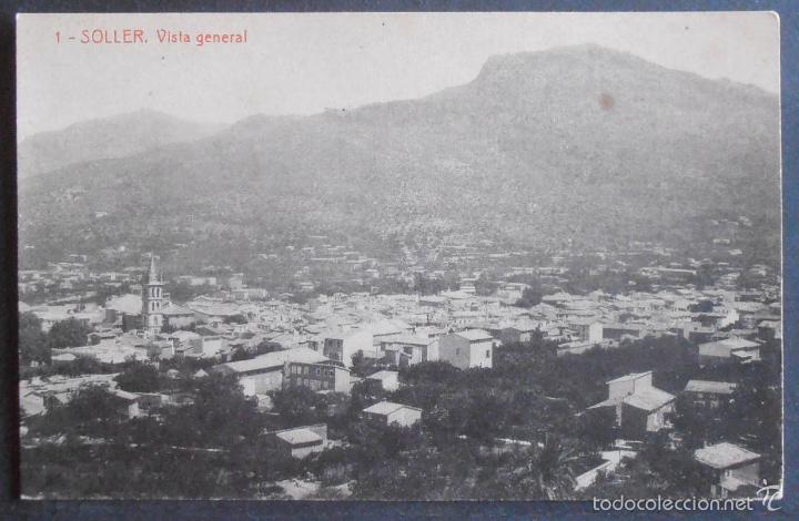 Postkarten: (47528)POSTAL SIN CIRCULAR,VISTA GENERAL DEL MUNICIPIO,SOLLER,ILLES BALEARS,BALEARES