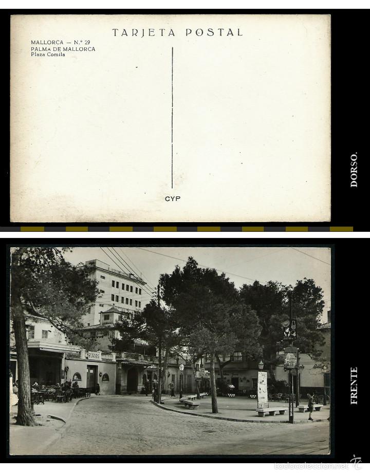 Postales: Palma de mallorca. Plaza Comila. - Foto 1