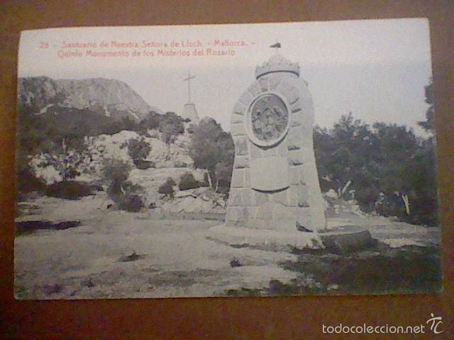 Postkarten: quinto monumento misterios rosario ntra sra lluch n&ordm; 28 fototipia 6721 s/c Thomas