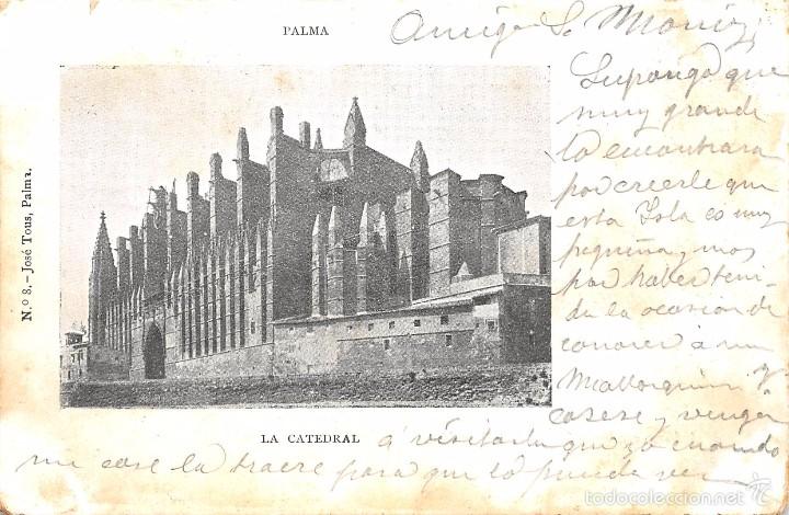 Postales: PALMA DE MALLORCA.- LA CATEDRAL. - Foto 1