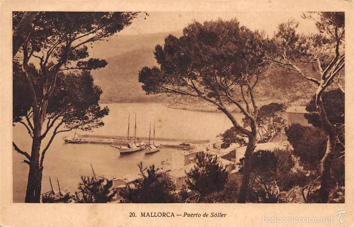 Postkarten: MALLORCA.- PUERTO DE SOLLER