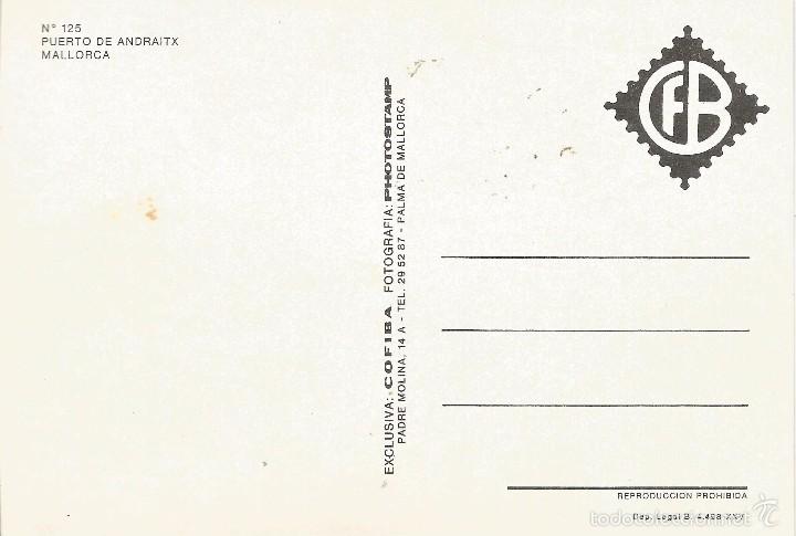 Postales: :::: PR160 - POSTAL - PUERTO DE ANDRAITX - MALLORCA - Foto 2