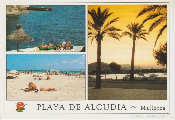 Postales: (577) MALLORCA. PLAYA DE ALCUDIA - Foto 1