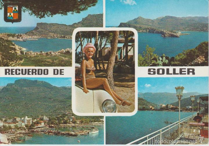 Postales: (1737) MALLORCA. RECUERDO DE SOLLER - Foto 1