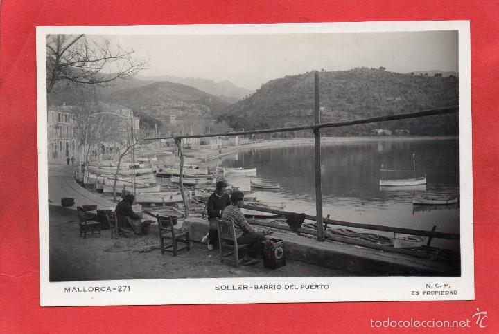 Cartoline: soller. 271 barrio del puerto. ncp