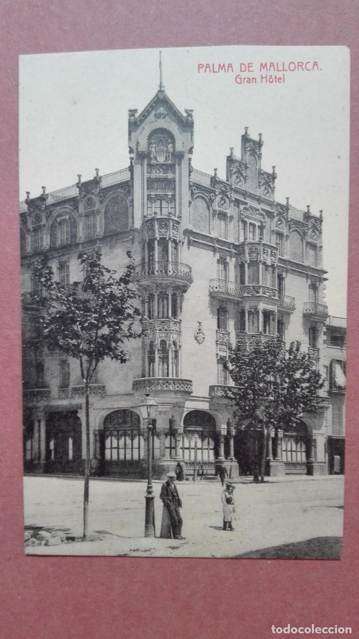 Cartoline: POSTAL GRAN HOTEL PALMA DE MALLORCA FOTOTIPIA THOMAS SIN CIRCULAR