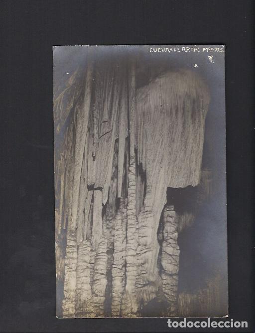 Cartoline: Antigua postal fotogr&aacute;fica. Cuevas de Arta. Mallorca.