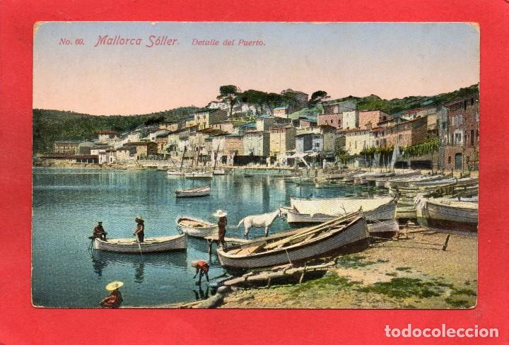 Postcards: soller. 69 detalle del puerto