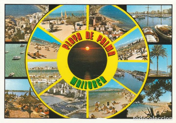 Postales: N&ordm; 28608 POSTAL PLAYA DE PALMA MALLORCA