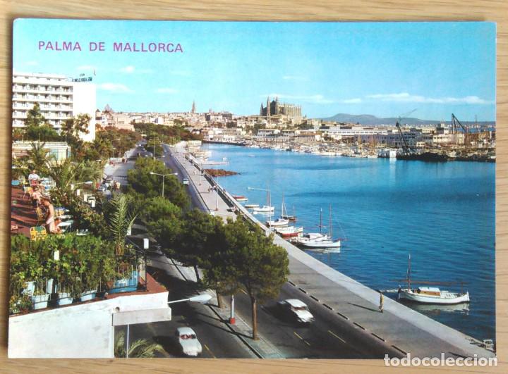 Postales: PALMA DE MALLORCA - PASEO MARITIMO - Foto 1