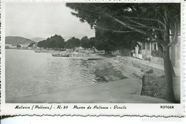 Postales: POLLENSA-DETALLE DEL PUERTO-