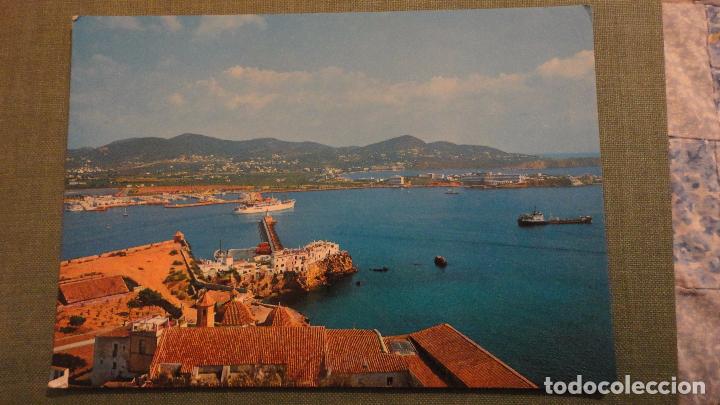 Postales: ANTIGUA POSTAL.LA PE&Ntilde;A.PUERTO.IBIZA BALEARES. 44103. KOLORHAM.