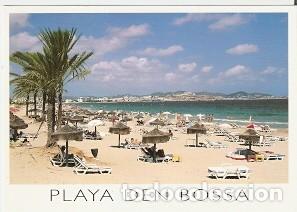 Postales: Postal Ibiza. Playa Den Bossa. (ref: 73-95) - Foto 1