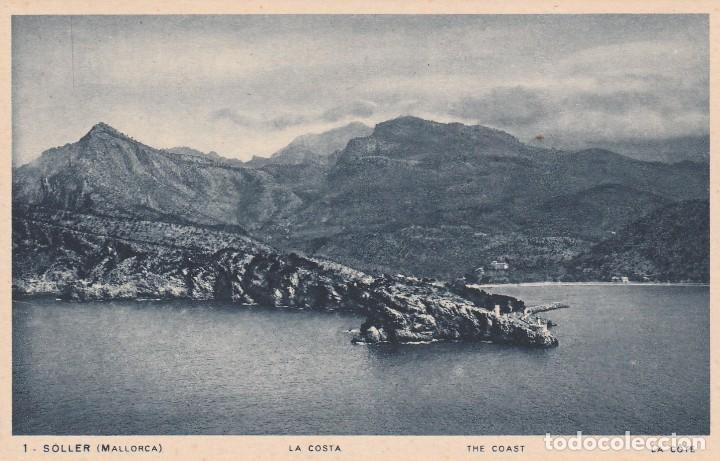 Cartoline: SOLLER - LA COSTA - N&ordm; 1 - EDICIO MARQUES - HUECOGRABADO MUMBRU  - NUEVA