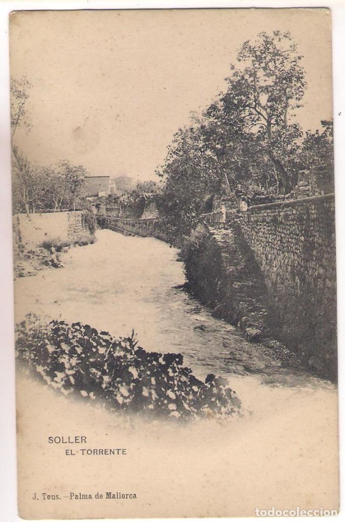 Cartoline: POSTAL DE SOLLER , EL TORRENTE.