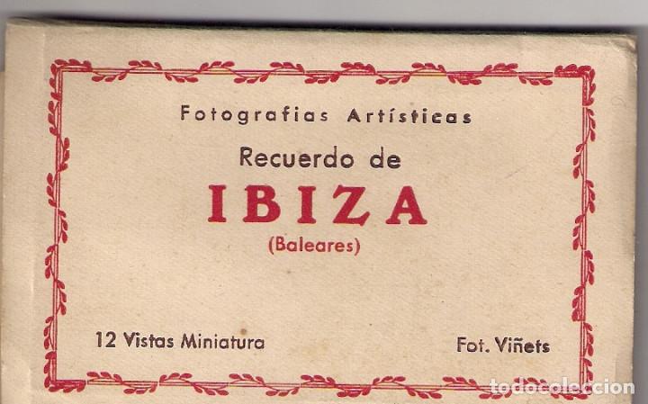 Postcards: BLOC DE IBIZA CON 12 VISTAS DE LA ISLA - FOTO : VI&Ntilde;ETS